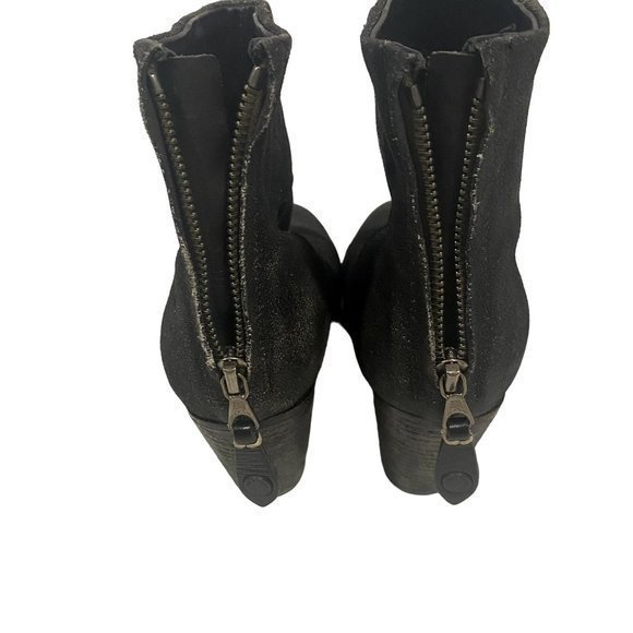 Rag‎ & Bone Newbury Bootie Black Leather Size 37 - Picture 7 of 12